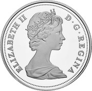 Canada 50 Cents 1967 Centennial - Wolf 2017 Proof ELIZABETH II D • G • REGINA coin obverse Canada 50 Cents 1967 Centennial - Wolf 2017 Proof ELIZABETH II D • G • REGINA coin obverse