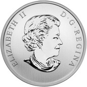 Canada 50 Cents Christmas Tree - Lenticular Coin 2014 Proof KM# 1775 ELIZABETH II D ∙ G ∙ REGINA coin obverse Canada 50 Cents Christmas Tree - Lenticular Coin 2014 Proof KM# 1775 ELIZABETH II D ∙ G ∙ REGINA coin obverse