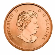 Canada 50 Cents Gifts From Santa - Lenticular 2011 KM# 1191 ELIZABETH II D ∙ G ∙ REGINA coin obverse