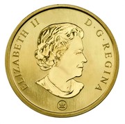 Canada 50 Cents Holiday Ornaments 2007 Specimen, Lenticular ELIZABETH II D ∙ G ∙ REGINA coin obverse