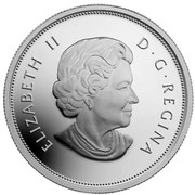 Canada 50 Dollars Maple Leaves 2014 Proof KM# 1624 ELIZABETH II D ∙ G ∙ REGINA coin obverse Canada 50 Dollars Maple Leaves 2014 Proof KM# 1624 ELIZABETH II D ∙ G ∙ REGINA coin obverse