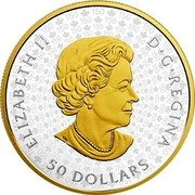Canada 50 Dollars Puzzle Coin. Canada 150 2017 ELIZABETH II D G REGINA 50 DOLLARS SB coin obverse Canada 50 Dollars Puzzle Coin. Canada 150 2017 ELIZABETH II D G REGINA 50 DOLLARS SB coin obverse