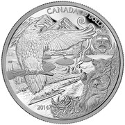 Canada 50 Dollars The Legend of the Spirit Bear 2014 Proof KM# 1932 CANADA DG 50 DOLLARS 2014 coin reverse Canada 50 Dollars The Legend of the Spirit Bear 2014 Proof KM# 1932 CANADA DG 50 DOLLARS 2014 coin reverse