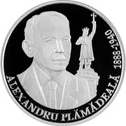 Moldova 50 Lei Alexandru Plamadeala 2013 Proof ALEXANDRU PLĂMĂDEALĂ 1888 - 1940 coin reverse Moldova 50 Lei Alexandru Plamadeala 2013 Proof ALEXANDRU PLĂMĂDEALĂ 1888 - 1940 coin reverse