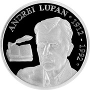 Moldova 50 Lei Andrei Lupan 2012 Proof ANDREI LUPAN 1912-1992 coin reverse Moldova 50 Lei Andrei Lupan 2012 Proof ANDREI LUPAN 1912-1992 coin reverse