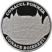 Moldova 50 Lei Pommer Manor 2015 Proof CONACUL POMMER CONACE BOIEREȘTI coin reverse Moldova 50 Lei Pommer Manor 2015 Proof CONACUL POMMER CONACE BOIEREȘTI coin reverse