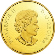 Canada 500 Dollars Great Horned Owl 2018 Proof ELIZABETH II D • G • REGINA SB coin obverse Canada 500 Dollars Great Horned Owl 2018 Proof ELIZABETH II D • G • REGINA SB coin obverse