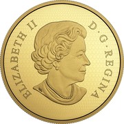Canada 500 Dollars Red-Tailed Hawk 2017 Proof ELIZABETH II D • G • REGINA SB coin obverse Canada 500 Dollars Red-Tailed Hawk 2017 Proof ELIZABETH II D • G • REGINA SB coin obverse