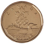 Canada Dollar Lucky Loonie 2004 KM# 513 CANADA 2004 RRC DOLLAR coin reverse Canada Dollar Lucky Loonie 2004 KM# 513 CANADA 2004 RRC DOLLAR coin reverse