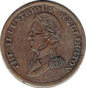 Canada Halfpenny (The Illustrious Wellington - Waterloo) THE ILLUSTRIOUS WELINGTON coin obverse Canada Halfpenny (The Illustrious Wellington - Waterloo) THE ILLUSTRIOUS WELINGTON coin obverse