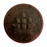 Canada 1/2 Penny Issac Brock 1816  SUCCESS TO THE COMMERCE OF UPPR & LOWR CANADA coin obverse Canada 1/2 Penny Issac Brock 1816  SUCCESS TO THE COMMERCE OF UPPR & LOWR CANADA coin obverse