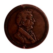 Canada 1/2 Penny Wellington Waterloo Large Bust design 1815  - coin obverse Canada 1/2 Penny Wellington Waterloo Large Bust design 1815  - coin obverse