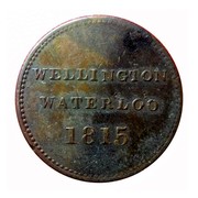 Canada 1/2 Penny Wellington Waterloo - ship design 1815  WELLINGTON WATERLOO 1815 coin reverse Canada 1/2 Penny Wellington Waterloo - ship design 1815  WELLINGTON WATERLOO 1815 coin reverse