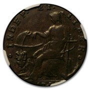 USA 1/2 Penny Auctori Plebis Token 1787 KM# Tn50 INDEP ET LIBER coin reverse USA 1/2 Penny Auctori Plebis Token 1787 KM# Tn50 INDEP ET LIBER coin reverse