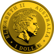 Australia 1 Dollar Australian Koala 2013 P BU KM# 1979c ELIZABETH II AUSTRALIA • 1 DOLLAR • IRB coin obverse Australia 1 Dollar Australian Koala 2013 P BU KM# 1979c ELIZABETH II AUSTRALIA • 1 DOLLAR • IRB coin obverse
