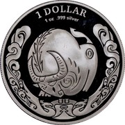 Australia 1 Dollar Year of the Ox (Proof) 2009 1 DOLLAR 1 OZ .999 SILVER coin reverse Australia 1 Dollar Year of the Ox (Proof) 2009 1 DOLLAR 1 OZ .999 SILVER coin reverse