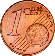 Slovakia 1 Euro Cent Krivan Peak 2009 KM# 95 1 EURO CENT coin reverse Slovakia 1 Euro Cent Krivan Peak 2009 KM# 95 1 EURO CENT coin reverse