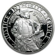USA $1 Marshals Service 2015 P Proof KM# 605 JUSTICE ∙ INTEGRITY ∙ SERVICE UNITED STATES OF AMERICA E PLURIBUS UNUM $1 WANTED FT. SMITH coin obverse USA $1 Marshals Service 2015 P Proof KM# 605 JUSTICE ∙ INTEGRITY ∙ SERVICE UNITED STATES OF AMERICA E PLURIBUS UNUM $1 WANTED FT. SMITH coin obverse