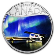 Canada 10 Dollars Float Planes 2017 1867 - 2017 CANADA coin reverse Canada 10 Dollars Float Planes 2017 1867 - 2017 CANADA coin reverse