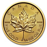 Canada 10 Dollars Maple Leaf 2015 CANADA 9999 9999 FINE GOLD 1/4 OZ OR PUR coin reverse Canada 10 Dollars Maple Leaf 2015 CANADA 9999 9999 FINE GOLD 1/4 OZ OR PUR coin reverse