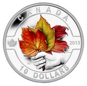Canada 10 Dollars O Canada Series - Maple Leaf 2013 Proof KM# 1424 CANADA 2013 ED 10 DOLLARS coin reverse Canada 10 Dollars O Canada Series - Maple Leaf 2013 Proof KM# 1424 CANADA 2013 ED 10 DOLLARS coin reverse