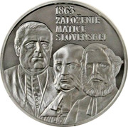 Slovakia 10 Euro 150th anniversary of the scientific and cultural institution Matica 2013 KM# 131 1863 ZALOŽENIE MATICE SLOVENSKEJ coin reverse Slovakia 10 Euro 150th anniversary of the scientific and cultural institution Matica 2013 KM# 131 1863 ZALOŽENIE MATICE SLOVENSKEJ coin reverse