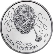 Finland 10 Euro Henrik Wigstrom 2012 M Proof KM# 179 1862-1923 HENRIK WIGSTRÖM M coin reverse Finland 10 Euro Henrik Wigstrom 2012 M Proof KM# 179 1862-1923 HENRIK WIGSTRÖM M coin reverse