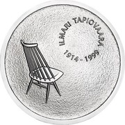 Finland 10 Euro Ilmari Tapiovaara 2014 Proof KM# 219 ILMARI TAPIOVAARA 1914 - 1999 coin reverse Finland 10 Euro Ilmari Tapiovaara 2014 Proof KM# 219 ILMARI TAPIOVAARA 1914 - 1999 coin reverse