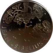Finland 10 Euro Jean Sibelius 2015 Proof KM# 225 JEAN SIBELIUS T coin reverse Finland 10 Euro Jean Sibelius 2015 Proof KM# 225 JEAN SIBELIUS T coin reverse