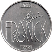 Finland 10 Euro Kaj Franck 2011 P KM# 166 SUOMI FINLAND 2011 10 € coin obverse Finland 10 Euro Kaj Franck 2011 P KM# 166 SUOMI FINLAND 2011 10 € coin obverse