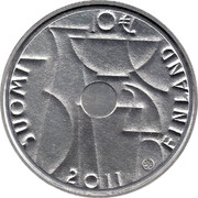 Finland 10 Euro Kaj Franck 2011 P KM# 166 KAJ FRANCK 1911 1989 P coin reverse Finland 10 Euro Kaj Franck 2011 P KM# 166 KAJ FRANCK 1911 1989 P coin reverse