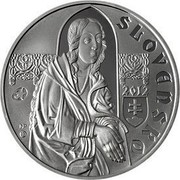 Slovakia 10 Euro Master Paul of Levoca 2012 Proof KM# 122 MAJSTER PAVOL Z LEVOCE 10 EURO coin reverse Slovakia 10 Euro Master Paul of Levoca 2012 Proof KM# 122 MAJSTER PAVOL Z LEVOCE 10 EURO coin reverse
