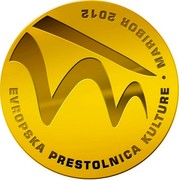 Slovenia 100 Euro Maribor - European Capital of Culture 2012 Proof KM# 116 100 EURO SLOVENIJA 2012 coin obverse Slovenia 100 Euro Maribor - European Capital of Culture 2012 Proof KM# 116 100 EURO SLOVENIJA 2012 coin obverse