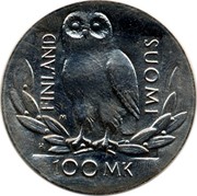 Finland 100 Markkaa University of Helsinki 1990 H-M KM# 68 FINLAND SUOMI 100 MK coin obverse Finland 100 Markkaa University of Helsinki 1990 H-M KM# 68 FINLAND SUOMI 100 MK coin obverse