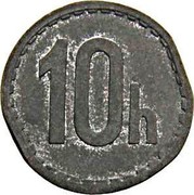 Slovakia 10h Trial Strike 1943  10H coin reverse Slovakia 10h Trial Strike 1943  10H coin reverse