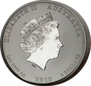 Australia 2 Dollars End of World War I - Dove (Piedfort) 2018 ELIZABETH II AUSTRALIA 2OZ 9999 AG 2018 2 DOLLARS coin obverse Australia 2 Dollars End of World War I - Dove (Piedfort) 2018 ELIZABETH II AUSTRALIA 2OZ 9999 AG 2018 2 DOLLARS coin obverse