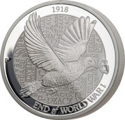 Australia 2 Dollars End of World War I - Dove (Piedfort) 2018 1918 P END OF WORLD WAR I coin reverse Australia 2 Dollars End of World War I - Dove (Piedfort) 2018 1918 P END OF WORLD WAR I coin reverse