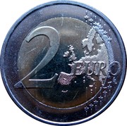 Slovenia 2 Euro 10th Anniversary of the European Monetary Union 2009 KM# 82 2 EURO LL coin reverse Slovenia 2 Euro 10th Anniversary of the European Monetary Union 2009 KM# 82 2 EURO LL coin reverse