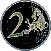 Slovenia 2 Euro 500th Anniversary of Primoz Trubar 2008 KM# 80 2 EURO LL coin reverse Slovenia 2 Euro 500th Anniversary of Primoz Trubar 2008 KM# 80 2 EURO LL coin reverse