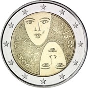 Finland 2 Euro Centennial of Universal Suffrage 2006 M M KM# 125 M 1.10.1906 M 20 FI 06 coin obverse Finland 2 Euro Centennial of Universal Suffrage 2006 M M KM# 125 M 1.10.1906 M 20 FI 06 coin obverse