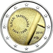 Finland 2 Euro Ilmari Tapiovaara 2014 Proof KM# 212 ILMARI TAPIOVAARA 1914 - 1999 FI 2014 coin obverse Finland 2 Euro Ilmari Tapiovaara 2014 Proof KM# 212 ILMARI TAPIOVAARA 1914 - 1999 FI 2014 coin obverse