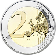 Slovakia 2 Euro (University Istropolitana) 2 EURO LL coin reverse Slovakia 2 Euro (University Istropolitana) 2 EURO LL coin reverse