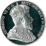 Australia 2 Florin Edward VII 1901 EDVARDS VII D: G: BRITT : OWN : REX F : D : IND : IMP. coin obverse Australia 2 Florin Edward VII 1901 EDVARDS VII D: G: BRITT : OWN : REX F : D : IND : IMP. coin obverse