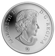 Canada 20 Dollars Holiday Carols 2008 Proof KM# 813 ELIZABETH II D∙G∙REGINA coin obverse Canada 20 Dollars Holiday Carols 2008 Proof KM# 813 ELIZABETH II D∙G∙REGINA coin obverse