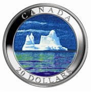 Canada 20 Dollars Icebergs 2004 Proof KM# 611 CANADA 20 DOLLARS coin reverse Canada 20 Dollars Icebergs 2004 Proof KM# 611 CANADA 20 DOLLARS coin reverse