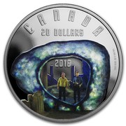 Canada 20 Dollars Star Trek The City on the Edge of Forever 2016 Proof KM# 2148 CANADA 20 DOLLARS 2016 coin reverse Canada 20 Dollars Star Trek The City on the Edge of Forever 2016 Proof KM# 2148 CANADA 20 DOLLARS 2016 coin reverse