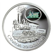 Canada 20 Dollars The Scotia 2001 Proof KM# 411 CANADA 20 DOLLARS coin reverse Canada 20 Dollars The Scotia 2001 Proof KM# 411 CANADA 20 DOLLARS coin reverse