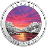 Canada 20 Dollars Weather Phenomenon Fiery Sky 2017 Proof CANADA TB 20 DOLLARS 2017 coin reverse Canada 20 Dollars Weather Phenomenon Fiery Sky 2017 Proof CANADA TB 20 DOLLARS 2017 coin reverse
