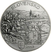 Slovakia 20 Euro Kosice - European Capital of Culture 2013 2013 KM# 129 SLOVENSKO KL 2013 coin obverse Slovakia 20 Euro Kosice - European Capital of Culture 2013 2013 KM# 129 SLOVENSKO KL 2013 coin obverse