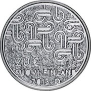 Finland 20 Euro Multiculturalism 2013 Proof KM# 204 20 € SUOMI FINLAND 2013 coin obverse Finland 20 Euro Multiculturalism 2013 Proof KM# 204 20 € SUOMI FINLAND 2013 coin obverse